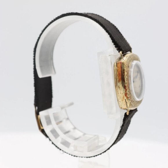 Vintage Gruen Cushion Art Deco Ladies Mechanical Wristwatch Swiss Gold FIlled main image 5